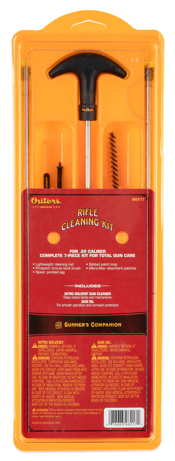 Otis FG9015569 Defender Cleaning Kit Multi-Caliber Handgun/Rifle/13 Pieces Black Nylon Case