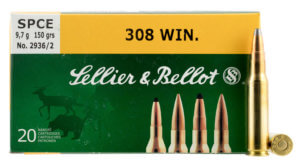 Sellier & Bellot SB857JRA Rifle  8x57mm JR 196 gr Soft Point 20rd Box