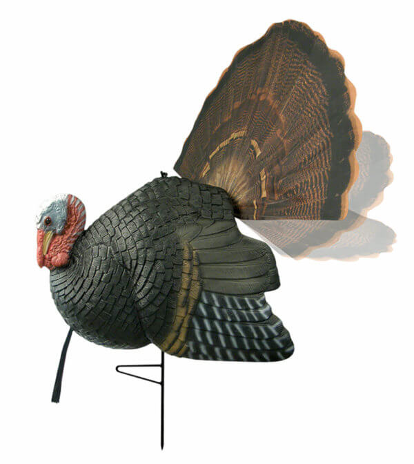 Primos 69069 Photoform Jake Turkey Lightweight/Flexible/Collapsible Brown Foam Realistic Coloration