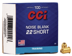 CCI 0044 Noise Blanks Training 22 Short 100rd Box