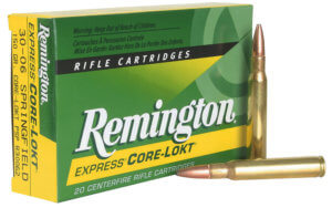 Remington Ammunition R257 Core-Lokt 257 Roberts 117 gr Core-Lokt Soft Point 20rd Box
