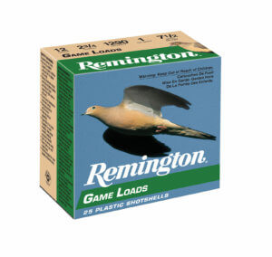 Remington Ammunition GL1275 Lead Game Loads 12 Gauge 2.75″ 1 oz 7.5 Shot 25rd Box
