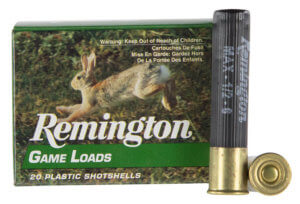 Remington Ammunition 20014 Game Load Hunting 410 Gauge 2.50″ 1/2 oz 6 Shot 20rd Box