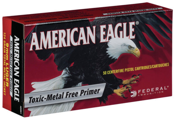 Federal AE357S2 American Eagle Handgun 357 Sig 125 gr Full Metal Jacket (FMJ) 50rd Box