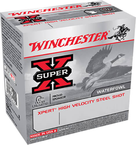 Winchester Ammo WEX12H3 Super X Xpert High Velocity 12 Gauge 2.75″ 1 1/8 oz 1400 fps 3 Shot 25rd Box
