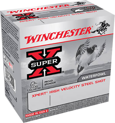 Winchester Ammo WEX122 Super X Xpert High Velocity 12 Gauge 2.75″ 1 1/16 oz 1550 fps 2 Shot 25rd Box