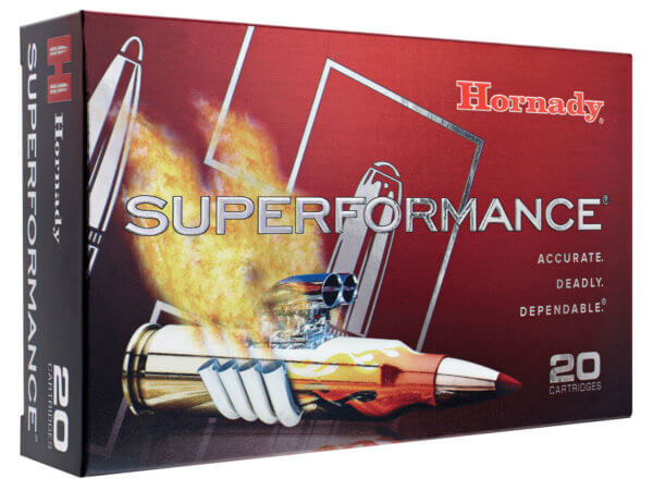 Hornady 82236 Superformance Hunting 338 RCM 225 gr Super Shock Tip (SST) 20rd Box