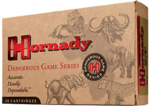 Hornady 82674 Dangerous Game Hunting 416 Rem Mag 400 gr Dangerous Game Solid (DGS) 20rd Box