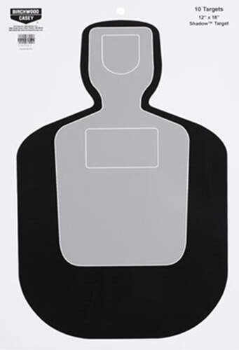Pro-Shot 12BWHTETG12P SplatterShot 12″ Bullseye Hanging Tagboard Black/Red Impact Enhancement White 12 PK