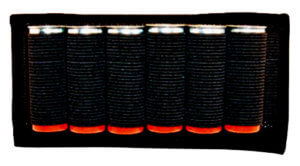 Grovtec US Inc GTAC87 Belt Slide Shotgun 6 Rounds Black Elastic/Nylon 2.25″