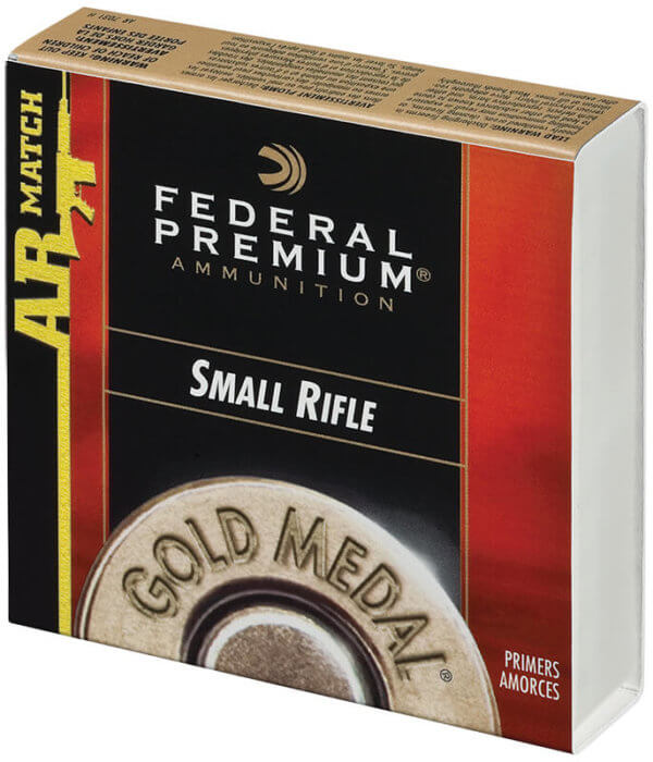 Federal GM205MAR Gold Medal Premium Small AR Rifle Multi Caliber 1000 Per Box