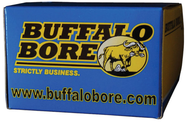 Buffalo Bore Ammunition 17A20 Heavy Strictly Business 35 Rem 220 gr Semi-Jacketed Flat Point (SJFP) 20rd Box