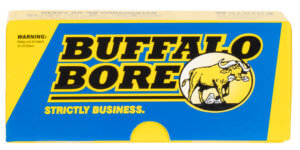 Buffalo Bore Ammunition 8C20 Lever Gun Strictly Business 45-70 Gov 350 gr Semi Jacketed Flat Point 20rd Box