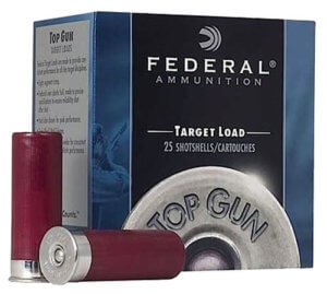 Federal TG12EL8 Top Gun Target Load 12 Gauge 2.75″ 7/8 oz 8 Shot 25rd Box