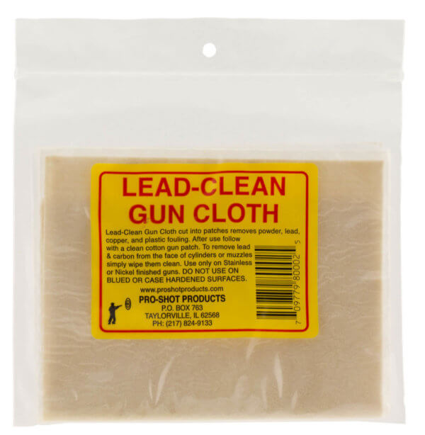 Pro-Shot LCC Lead Clean Gun Cloth Cotton 8.75″ x 11.25″