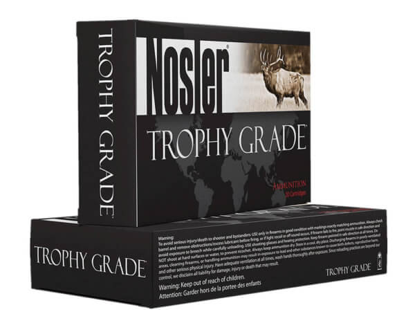 Nosler 49323 Trophy Grade Hunting 338 Lapua Mag 300 gr Nosler AccuBond 20rd Box