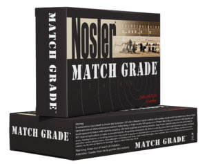 Nosler 43136 Match Grade 338 Lapua Mag 300 gr Hollow Point (HP) 20rd Box