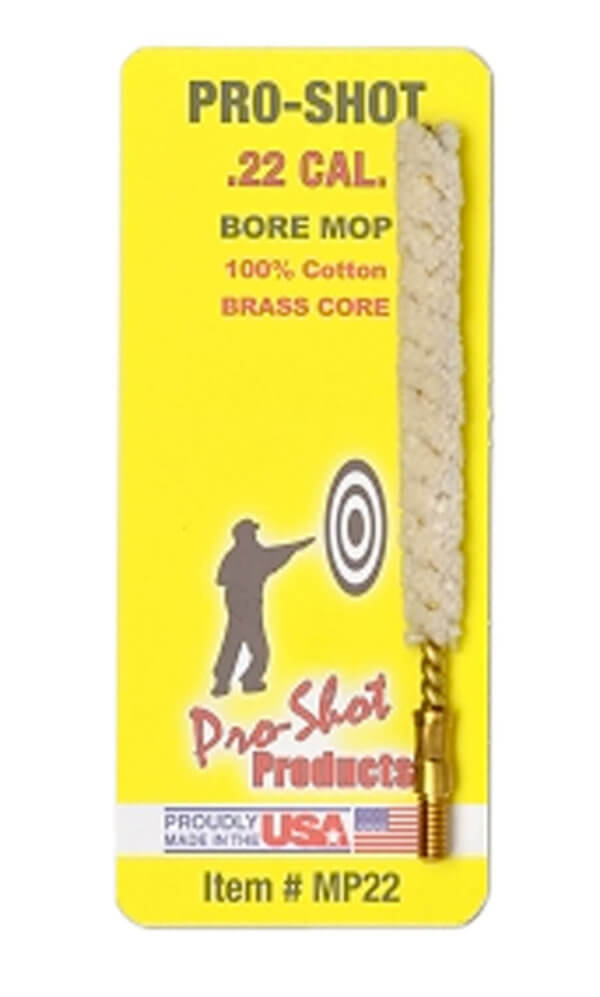 Pro-Shot MP3035 Bore Mop 30/35 Cal Rifle #8-32 Thread Cotton