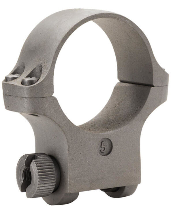 Ruger 90317 6K Scope Ring For Rifle Extra High 30mm Tube Target Gray Stainless Steel