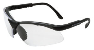 Radians RV0110CS Revelation Shooting Glasses Adult Clear Lens Anti-Fog Black Frame