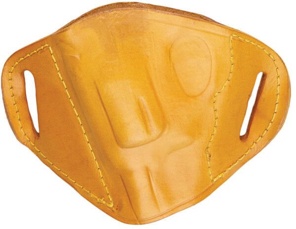 Bulldog MLTIP Inside The Pocket Tan Leather Fits Micro Pistols 22/25/380 Fits Ruger LCP/Walther PPK Ambidextrous