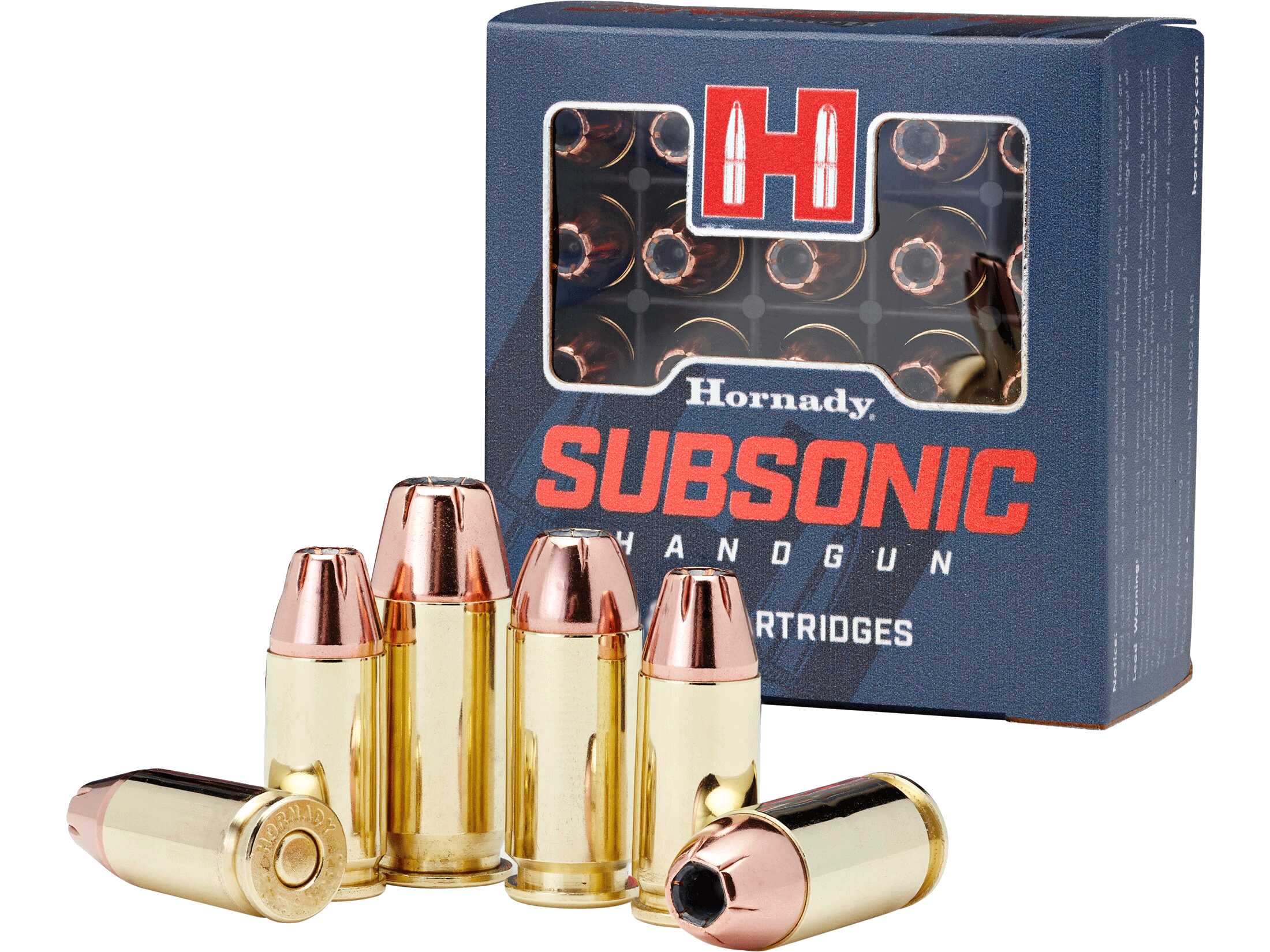 inherently subsonic rounds