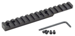 Talley P00252005 Picatinny Rail Black Anodized Aluminum Compatible w/H014 Henry Long Ranger Long Action