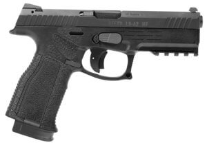 Steyr 78.123.2H0 L9-A2 MF 9mm Luger 4.50″ 17+1 Black Black Steel Slide Black Interchangeable Backstrap Grip