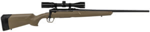 Savage Arms 57178 Axis II XP 270 Win 4+1 22″ Matte Black Barrel/Rec Flat Dark Earth Synthetic Stock Includes Bushnell Banner 3-9x40mm Scope