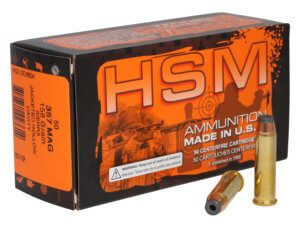 HSM 35722N Pro Pistol Hunting 357 Mag 158 gr Jacketed Soft Point (JSP) 50rd Box
