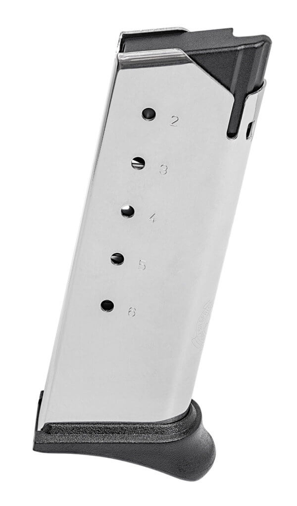Springfield Armory XDSG4006H XDS Mod2  6rd Hook Floor Plate 40 S&W Springfield XDS Mod2 Stainless Steel