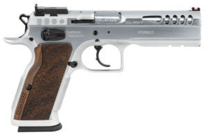 Italian Firearms Group TF-STOCKM-40 Defiant Stock Master LG 40 S&W 4.75″ 14+1 Hard Chrome Wood Grip
