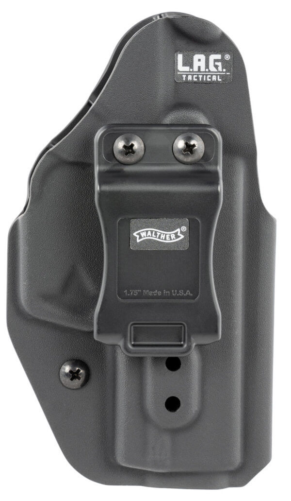Walther Arms 5130213 IWB IWB Black Polymer Belt Clip Fits Walther PK380 Right Hand