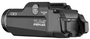 Streamlight 69464 TLR-9 Weapon Light 1000 Lumens Output White 200 Meters Beam Rail Grip Clamp Mount Black Anodized Aluminum