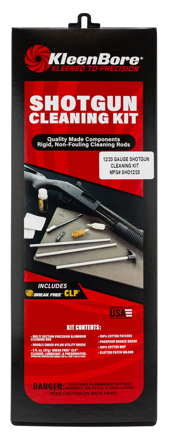 KleenBore SHO217 Classic Cleaning Kit 20 Gauge Shotgun