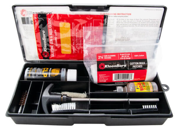 KleenBore PS50 Tactical LE Cleaning Kit 38/357/9mm Handgun
