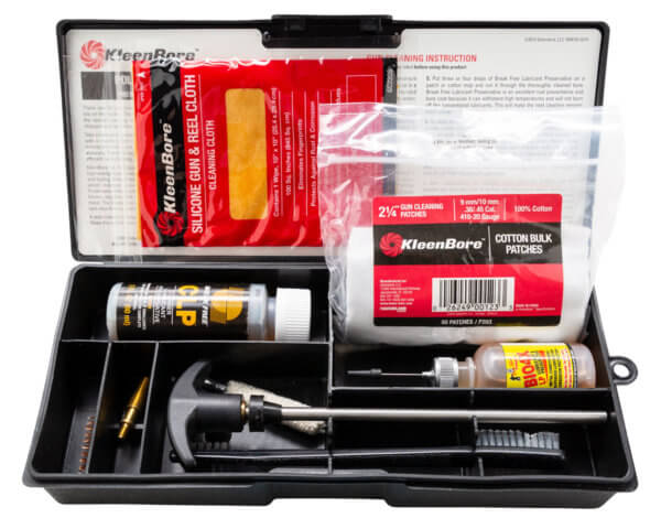 KleenBore PS51 Tactical LE Cleaning Kit 40 Cal/10mm Handgun