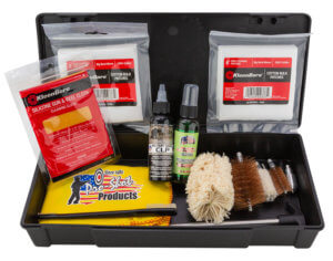 Clenzoil 2236 Field & Range Tactical Cleaning Kit Pistol/Rifle 17 Pieces Black