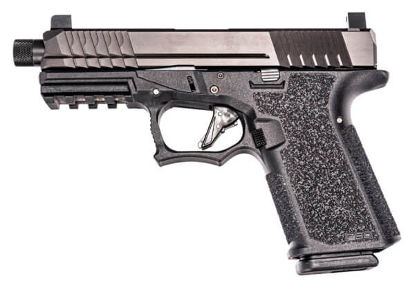 Polymer80 PFC9TFNSBLK PFC9 Compact 9mm Luger 4.02″ 15+1 NS Black Aggressive Textured Black Polymer Grip