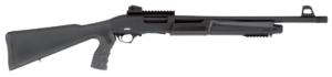 TriStar 23162 Cobra III Force Pump 12 Gauge 3″ 18.50″ 5+1 Black Rec/Barrel Black Fixed Pistol Grip Stock Right Hand Includes 1 Extended Cylinder MobilChoke