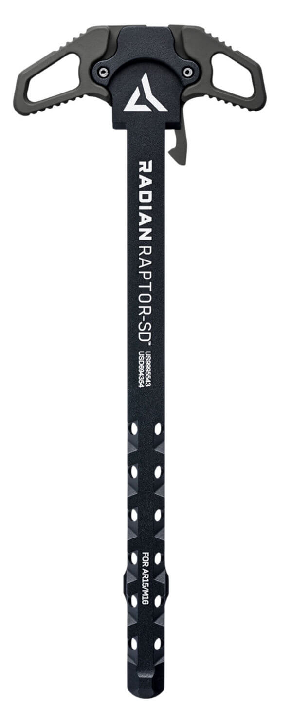 Radian Weapons R0232 Raptor Competition Ambi Charging Handle  Red  Fits Mil-Spec AR-15 Platform