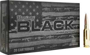 Hornady 81604 Black 6mm ARC 105 gr Boat Tail Hollow Point Match 20rd Box