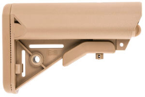 B5 Systems SOP1076 Enhanced SOPMOD Coyote Brown Synthetic for AR-Platform with Mil-Spec Receiver Extension (Tube Not Included)