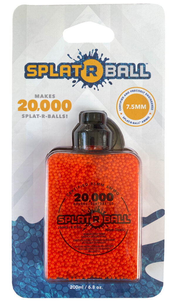 Splat R Ball 950022 Splat R Ball Water Beads 7-7.5mm Polymer 20000 Per Bottle