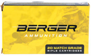 Berger Bullets Tactical 6.5 Creedmoor 130 gr Hybrid Open Tip Match Tactical 20rd Box