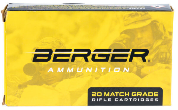 Berger Bullets 31021 Tactical Rifle 6.5 Creedmoor 130 gr Hybrid Open Tip Match 20rd Box