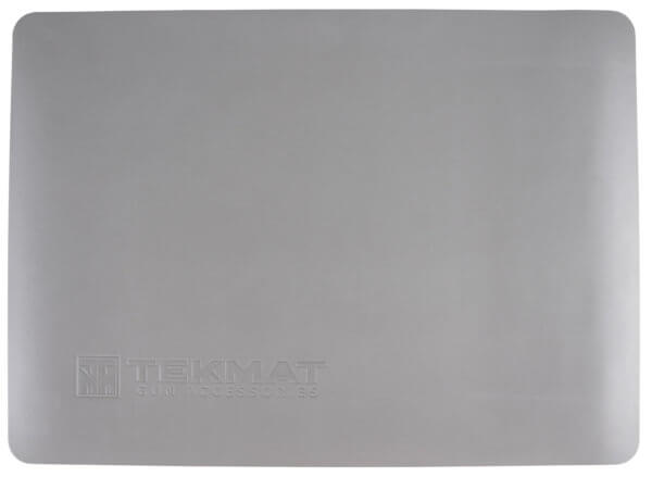 TekMat TEKR20STEALTH-GY Stealth Ultra Cleaning Mat Gray Rubber 20″ Long TEKMAT Logo