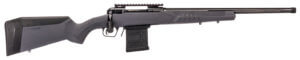 Savage Arms 57770 110 Tactical 6mm ARC 8+1 18″ Matte Black Metal Gray Fixed AccuStock with AccuFit
