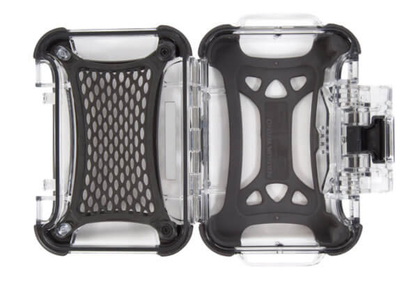 Nanuk 310-0011 Nano 310 Water-Resistant Clear Polycarbonate Material with PowerClaw Latches 5.20″ L x 3″ W x 1.10″ H Interior Dimensions Includes Carry Strap