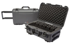 Nanuk 925-4UP7 925 4 Up Gun Case Waterproof Graphite Resin with Closed-Cell Foam Padding 17″ L x 11.80″ W x 6.40″ H Interior Dimensions